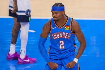 Imagen de la petición Gilgeous-Alexander and Thunder Overwhelm Timberwolves Again