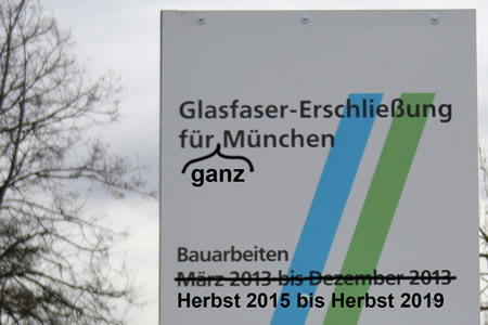 Bild der Petition: Glasfaserausbau München - Schnelles Internet für alle Münchner