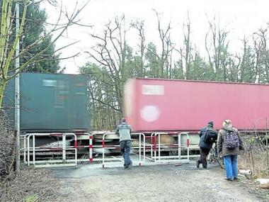 Foto da petição:Grauenvolle Hupsignale der Züge beenden, Sicherung Welscherweg!