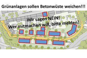 Bild der Petition: Grünanlagen sollen Betonwüste in Herne/Wanne-Eickel weichen!