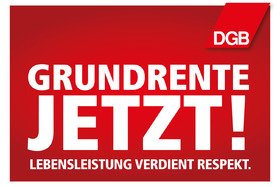Poza petiției:Grundrente jetzt! Lebensleistung verdient Respekt.