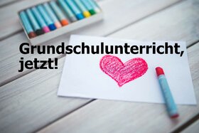 Foto da petição:Grundschulunterricht, jetzt!
