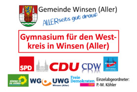 Снимка на петицията:Gymnasium für den Westkreis in Winsen (Aller) #GIW