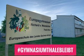 Bild der Petition: Gymnasium in Thale muss erhalten bleiben!