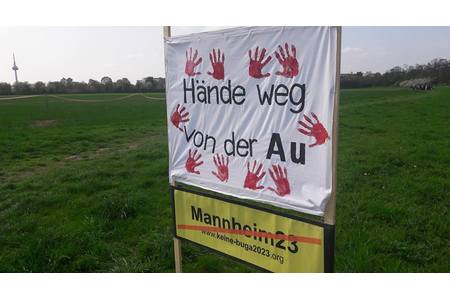Foto da petição:Hände weg von der Feudenheimer Au