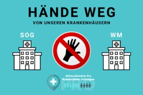Bild på petitionen:Hände weg! von der stationären und Notfallversorgung unserer Krankenhäuser in Schongau und Weilheim
