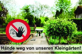Bild der Petition: Hände weg von unseren Kleingärten