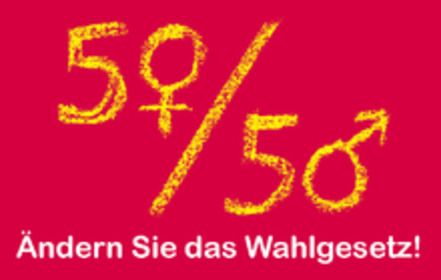 Picture of the petition:Halbe/Halbe in Rat und Kreistag: Ändern Sie das Wahlgesetz!