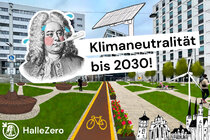 Halle wird klimaneutral bis 2030!