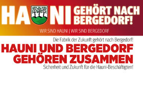Slika peticije:HAUNI gehört nach Bergedorf! #HAUNIbleibt