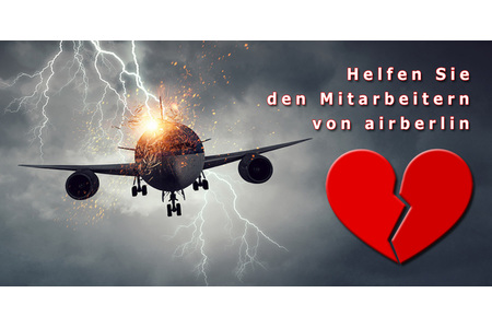 Снимка на петицията:Help the Airberlin airline employees