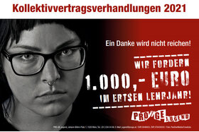 Снимка на петицията:Her mit den 1000 € im ersten Lehrjahr!