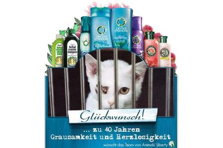 Petīcijas attēls:Herbal Essence: Stoppt eure Tierversuche!!!