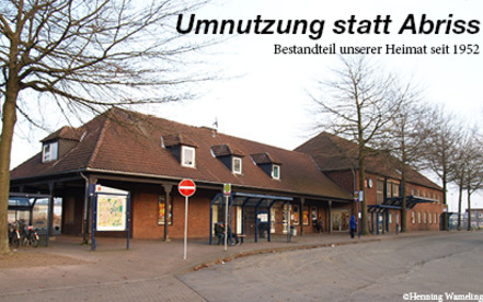 Снимка на петицията:Herr Bürgermeister: Unser Bahnhof bleibt!