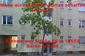Bild der Petition: "Rathenower Str. 59 Berlin-Moabit" soll verkauft werden. Wir sagen NEIN!