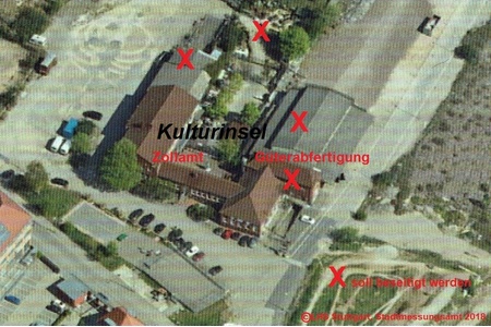 Imagen de la petición:Historisches Gebäudeensemble Güterabfertigung / Zollamt Stuttgart-Bad Cannstatt erhalten