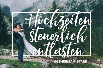 Bild der Petition Hochzeiten steuerlich entlasten