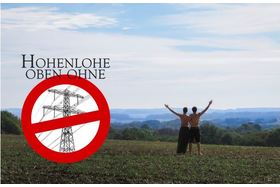 Kép a petícióról:Hohenlohe OBEN OHNE