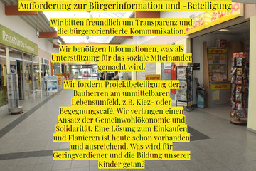 Bild der Petition #HOHENSAATENER 18 #GEWOBAG UNGENÜGEND -  NEIN zum Baubeginn WOHN- und GEWERBEKOMPLEX im Oktober 2020