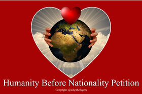 Foto della petizione:Humanity Before Nationality