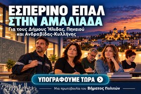 Bild der Petition: Ίδρυση Εσπερινού Επαγγελματικού Λυκείου (ΕΠΑΛ) στην Αμαλιάδα