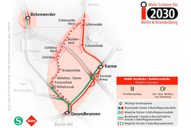 Slika peticije:Im 1-Stundentakt mit der Heidekrautbahn ins Zentrum Berlins