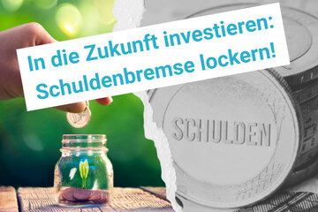 Bild der Petition In die Zukunft investieren: Schuldenbremse lockern