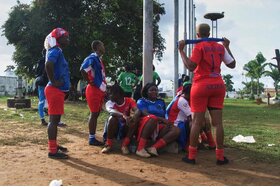 Image of the petition: In Liberia's Version of Baseball