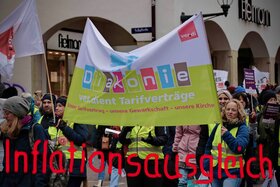 Kép a petícióról:Inflationsausgleichsprämie bei der Diakonie Baden und Aufnahme von Tarifverhandlungen