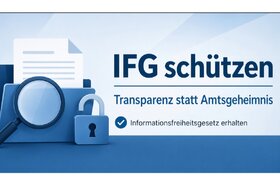 Bild der Petition: Informationsfreiheitsgesetz schützen – Transparenz statt Amtsgeheimnis