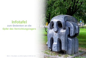 Foto van de petitie:Informationstafel zum Treblinka-Denkmal am Amtsgerichtsplatz Charlottenburg