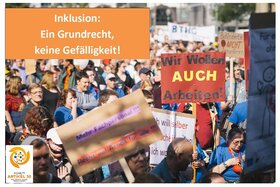 Picture of the petition:Inklusion: Ein Grundrecht, keine Gefälligkeit