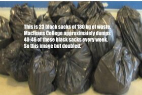 Picture of the petition:Integrating a Recycling System Into Macleans College