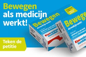 Foto van de petitie:Investeer in bewegen als medicijn