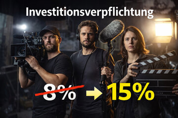 Bild der Petition Investitionsverpflichtung für Streaminganbieter in Deutschland auf 15 %