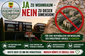 Bild der Petition: Ja zu Wohnraum – Nein zu dieser Dimension in Dingden! Ortsverträgliche Entwicklung an der Ringstraße