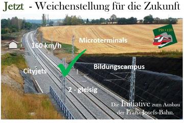 Bild der Petition JA zum Ausbau der Franz-Josefs-Bahn - JA zum Waldviertel