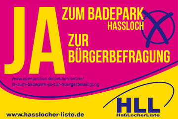 Bild der Petition Ja zum Badepark - Ja zur Bürgerbefragung