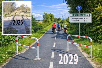 Bild der Petition „Ja zum Radweg auf dem Bahndamm – sichere Verbindung zwischen Gunsleben und Oschersleben“