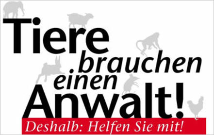 Pilt petitsioonist:Ja! zur Einführung der Tierschutz-Verbandsklage auf Bundesebene