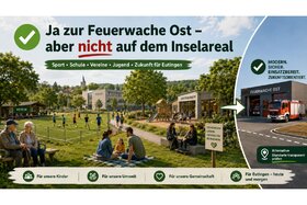 Bild der Petition: Ja zur Feuerwache Ost – aber nicht auf dem Inselareal in Eutingen