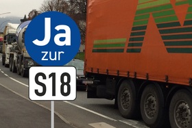 Foto da petição:JA zur S18!