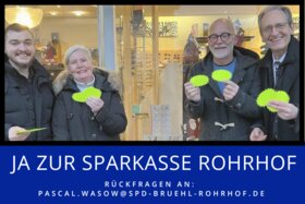 Bild der Petition: JA zur Sparkasse Rohrhof!
