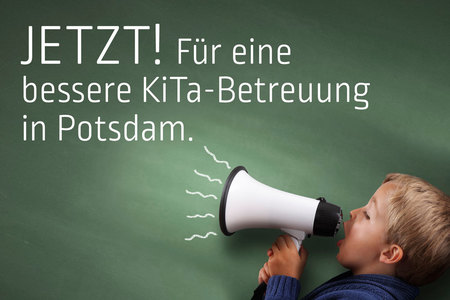 Petīcijas attēls:JETZT! Für bessere KiTa-Betreuung in Potsdam