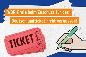 Bild der Petition Jobticket im WDR: Freie bei Deutschlandticket nicht vergessen!
