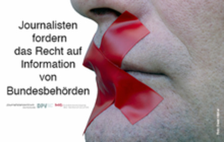 Picture of the petition:Journalisten fordern Presseauskunftsrecht auch gegenüber Bundesbehörden