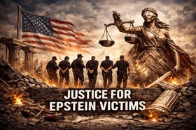 Obraz petycji: Justice for all the victims (women and children)of the Epstein files