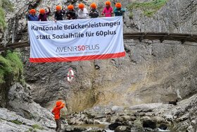 Foto da petição:Kantonale Brückenleistung 60plus - statt Gang aufs Sozialamt