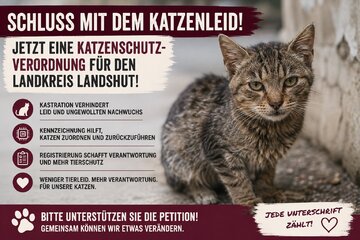 Image of the petition Katzenschutzverordnung Landkreis Landshut