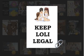 Image of the petition Keep loli legal